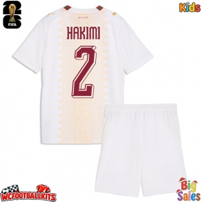 Morocco Achraf Hakimi #2 Replica Away Stadium Kit for Kids World Cup 2026 Short Sleeve (+ pants)